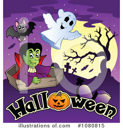 Royalty-Free (RF) Halloween Clipart Illustration by visekart - Stock Sample #1080815