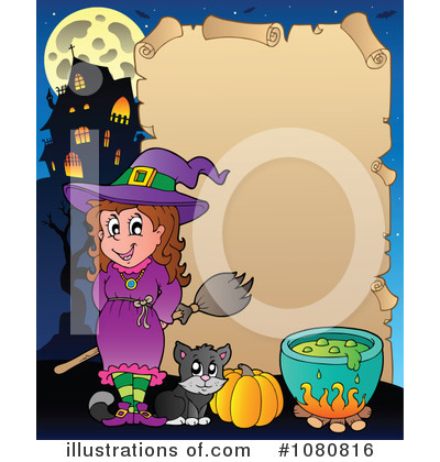 Royalty-Free (RF) Halloween Clipart Illustration by visekart - Stock Sample #1080816