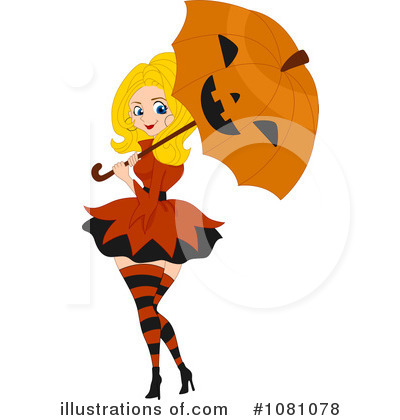 Royalty-Free (RF) Halloween Clipart Illustration by BNP Design Studio - Stock Sample #1081078