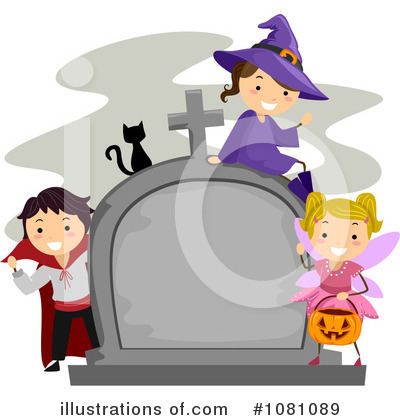 Royalty-Free (RF) Halloween Clipart Illustration by BNP Design Studio - Stock Sample #1081089