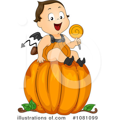 Royalty-Free (RF) Halloween Clipart Illustration by BNP Design Studio - Stock Sample #1081099