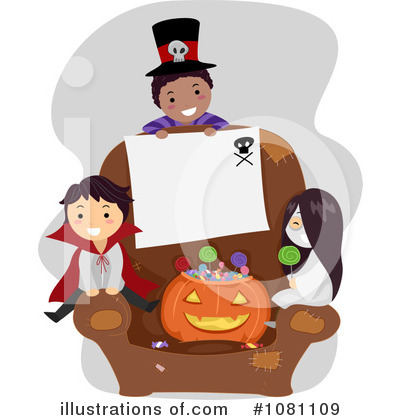 Royalty-Free (RF) Halloween Clipart Illustration by BNP Design Studio - Stock Sample #1081109