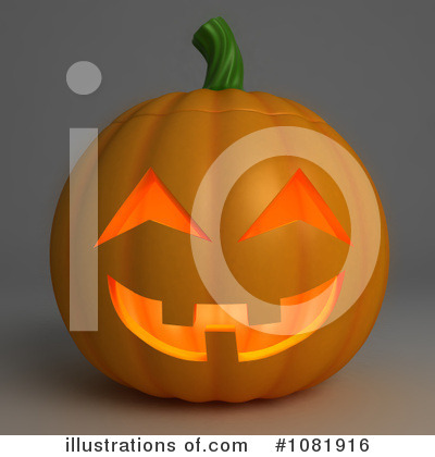 Royalty-Free (RF) Halloween Clipart Illustration by BNP Design Studio - Stock Sample #1081916