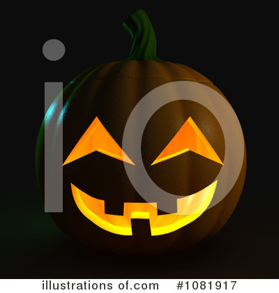 Royalty-Free (RF) Halloween Clipart Illustration by BNP Design Studio - Stock Sample #1081917
