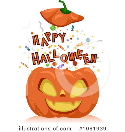 Happy Halloween Clipart #1081939 by BNP Design Studio