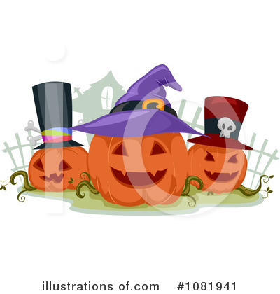 Royalty-Free (RF) Halloween Clipart Illustration by BNP Design Studio - Stock Sample #1081941