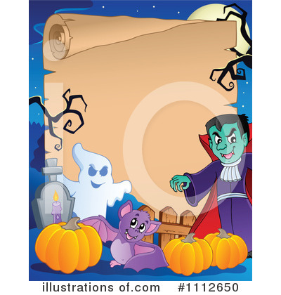 Royalty-Free (RF) Halloween Clipart Illustration by visekart - Stock Sample #1112650