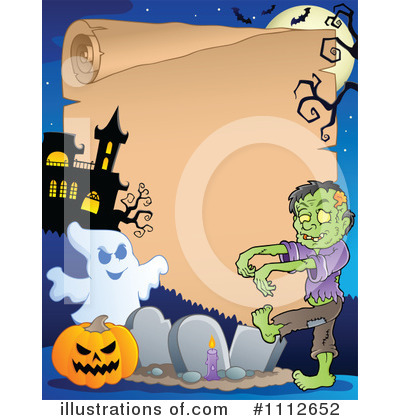 Royalty-Free (RF) Halloween Clipart Illustration by visekart - Stock Sample #1112652