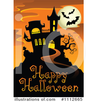 Royalty-Free (RF) Halloween Clipart Illustration by visekart - Stock Sample #1112665