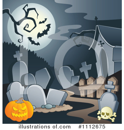 Royalty-Free (RF) Halloween Clipart Illustration by visekart - Stock Sample #1112675