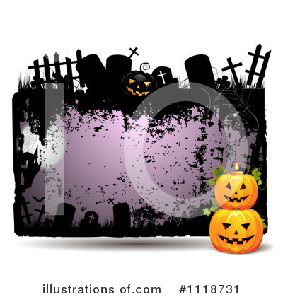 Royalty-Free (RF) Halloween Clipart Illustration by merlinul - Stock Sample #1118731