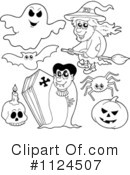 Halloween Clipart #1124507 by visekart