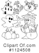 Halloween Clipart #1124508 by visekart
