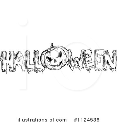 Royalty-Free (RF) Halloween Clipart Illustration by visekart - Stock Sample #1124536