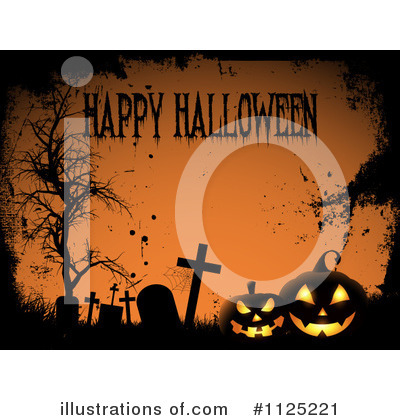 Royalty-Free (RF) Halloween Clipart Illustration by KJ Pargeter - Stock Sample #1125221