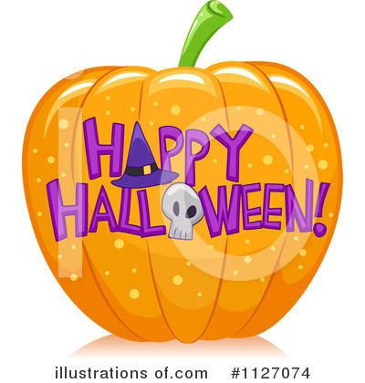 Royalty-Free (RF) Halloween Clipart Illustration by BNP Design Studio - Stock Sample #1127074