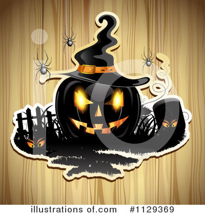 Royalty-Free (RF) Halloween Clipart Illustration by merlinul - Stock Sample #1129369