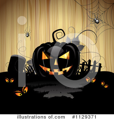 Royalty-Free (RF) Halloween Clipart Illustration by merlinul - Stock Sample #1129371