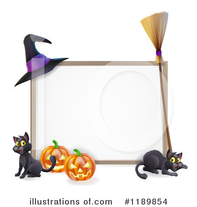 Royalty-Free (RF) Halloween Clipart Illustration by AtStockIllustration - Stock Sample #1189854