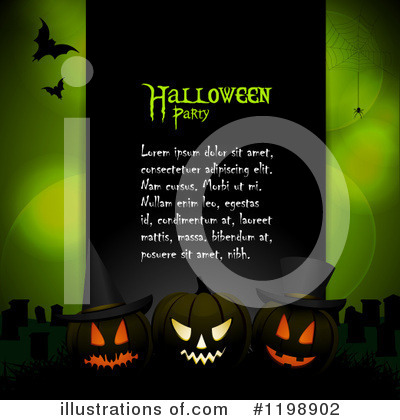 Royalty-Free (RF) Halloween Clipart Illustration by elaineitalia - Stock Sample #1198902