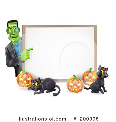 Royalty-Free (RF) Halloween Clipart Illustration by AtStockIllustration - Stock Sample #1200096
