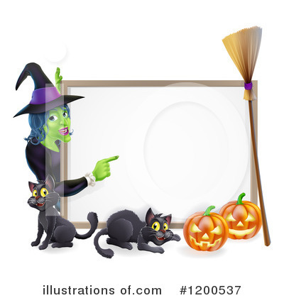 Royalty-Free (RF) Halloween Clipart Illustration by AtStockIllustration - Stock Sample #1200537