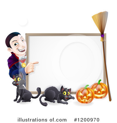 Royalty-Free (RF) Halloween Clipart Illustration by AtStockIllustration - Stock Sample #1200970