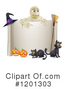 Halloween Clipart #1201303 by AtStockIllustration