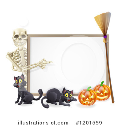 Royalty-Free (RF) Halloween Clipart Illustration by AtStockIllustration - Stock Sample #1201559