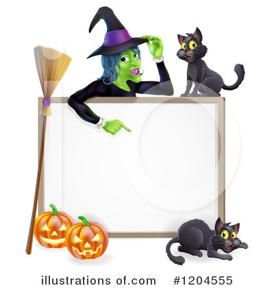 Royalty-Free (RF) Halloween Clipart Illustration by AtStockIllustration - Stock Sample #1204555