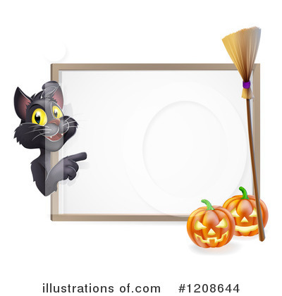Royalty-Free (RF) Halloween Clipart Illustration by AtStockIllustration - Stock Sample #1208644
