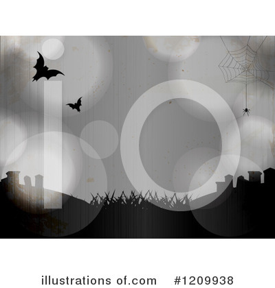 Flying Bats Clipart #1209938 by elaineitalia