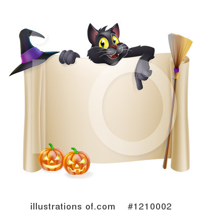 Royalty-Free (RF) Halloween Clipart Illustration by AtStockIllustration - Stock Sample #1210002
