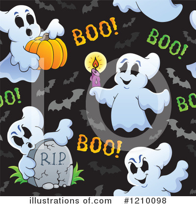 Royalty-Free (RF) Halloween Clipart Illustration by visekart - Stock Sample #1210098