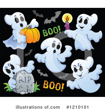 Royalty-Free (RF) Halloween Clipart Illustration by visekart - Stock Sample #1210101