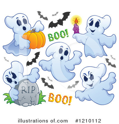 Royalty-Free (RF) Halloween Clipart Illustration by visekart - Stock Sample #1210112