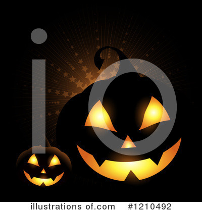Royalty-Free (RF) Halloween Clipart Illustration by KJ Pargeter - Stock Sample #1210492
