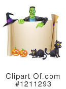 Halloween Clipart #1211293 by AtStockIllustration