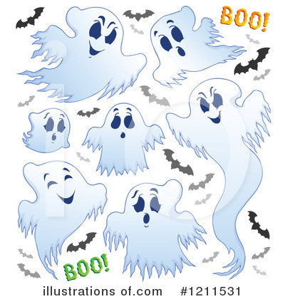 Royalty-Free (RF) Halloween Clipart Illustration by visekart - Stock Sample #1211531