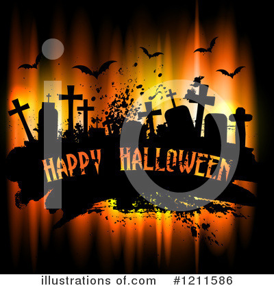 Royalty-Free (RF) Halloween Clipart Illustration by KJ Pargeter - Stock Sample #1211586