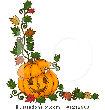 Halloween Frame Clipart #1212968 by BNP Design Studio