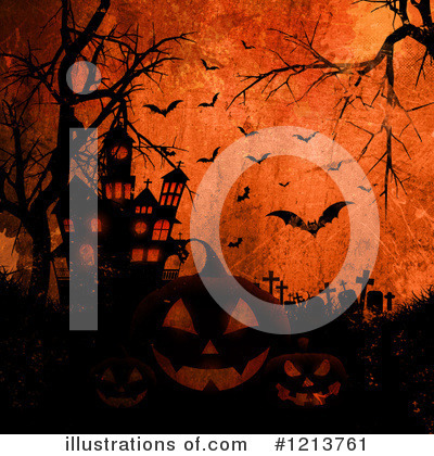 Haunted House Clipart #1213761 by KJ Pargeter