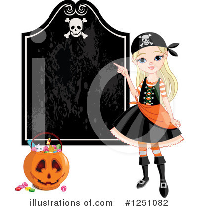 Royalty-Free (RF) Halloween Clipart Illustration by Pushkin - Stock Sample #1251082