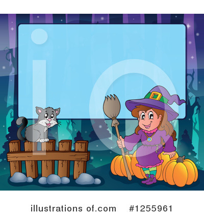 Royalty-Free (RF) Halloween Clipart Illustration by visekart - Stock Sample #1255961