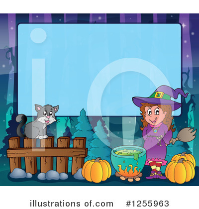 Royalty-Free (RF) Halloween Clipart Illustration by visekart - Stock Sample #1255963