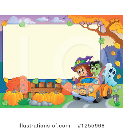 Royalty-Free (RF) Halloween Clipart Illustration by visekart - Stock Sample #1255968