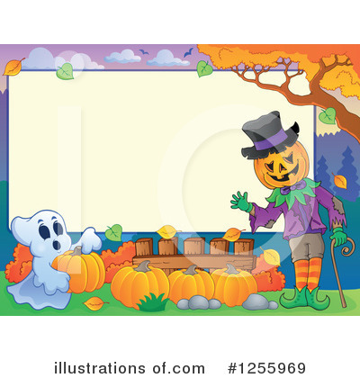 Royalty-Free (RF) Halloween Clipart Illustration by visekart - Stock Sample #1255969