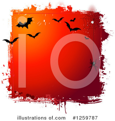 Halloween Background Clipart #1259787 by KJ Pargeter
