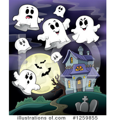 Royalty-Free (RF) Halloween Clipart Illustration by visekart - Stock Sample #1259855
