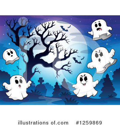 Royalty-Free (RF) Halloween Clipart Illustration by visekart - Stock Sample #1259869